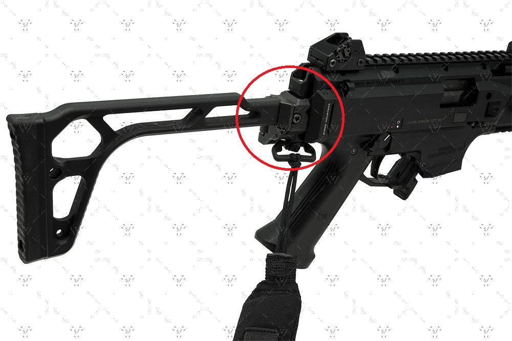 CZ Scorpion Evo 3 Stock Adapter Back Plate